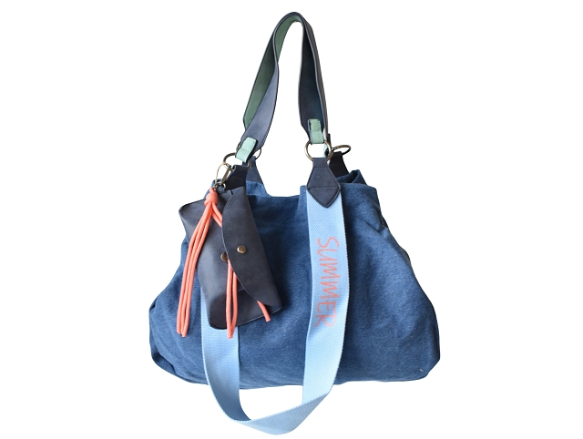 Mandoline maroquinerie 88081 bleu
