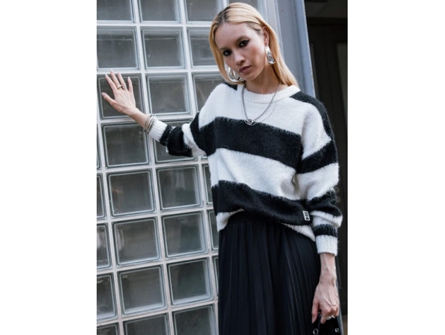 Freeman t.porter femme phelicia stripes . 26326004 blanc
