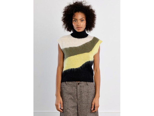 Lili sidonio femme lal592 jaune et orange8435101_2