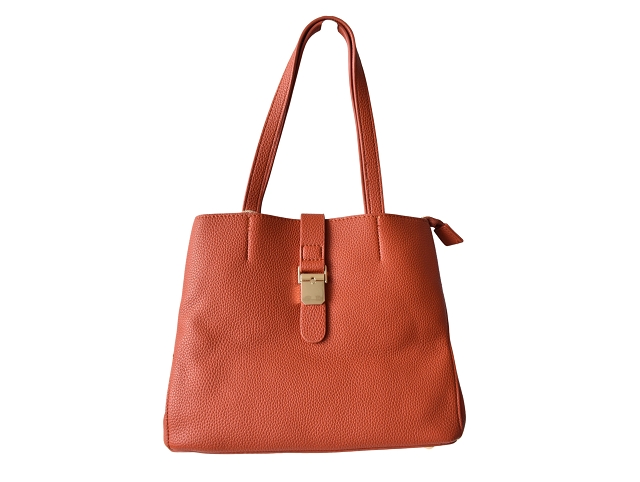 Mandoline maroquinerie 6725 jaune et orange