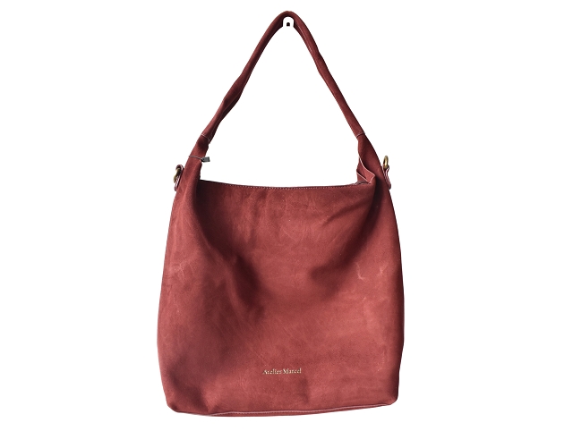 Atelier marcel maroquinerie am.3002 rouge
