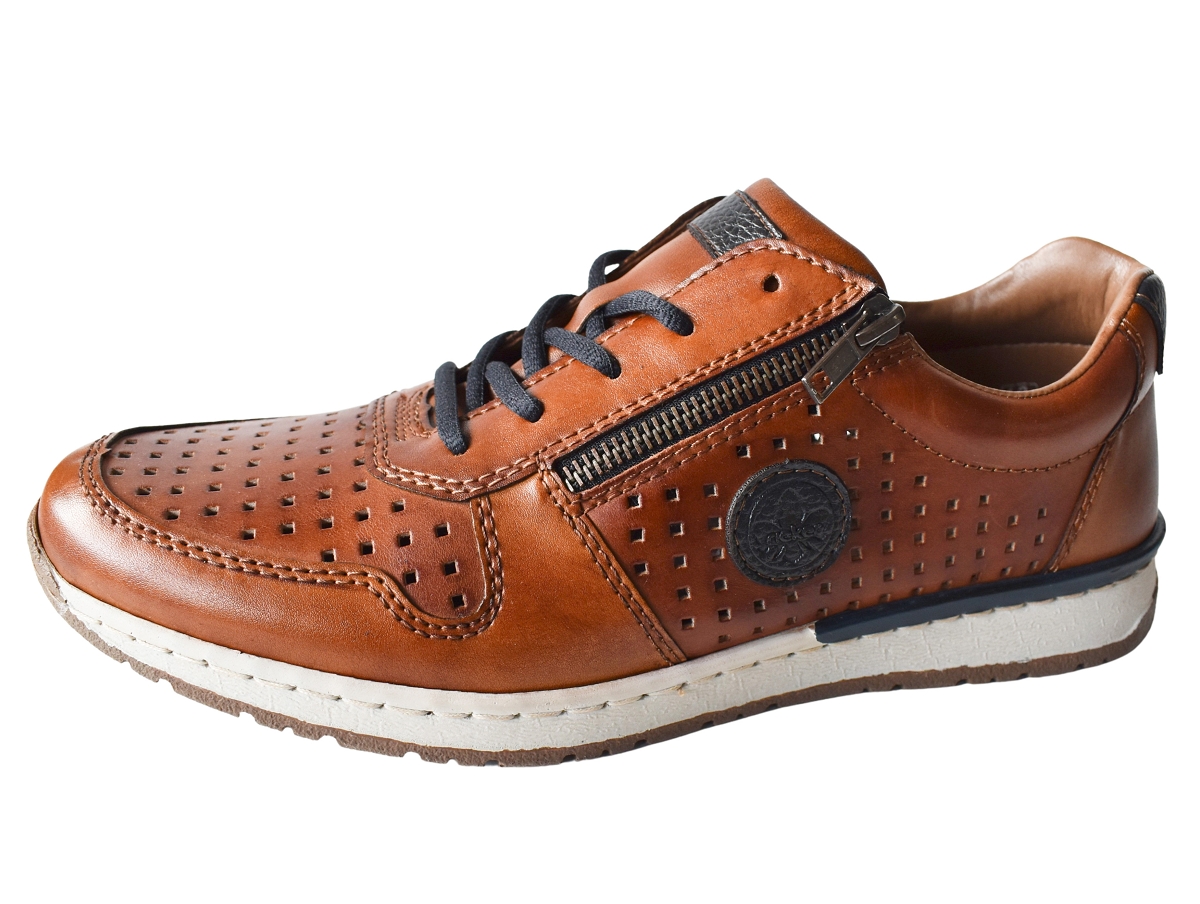 Mocassin Rieker Homme 08869 - Confortable, Semelle Absorbante, Largeur G1/2 - Printemps/été