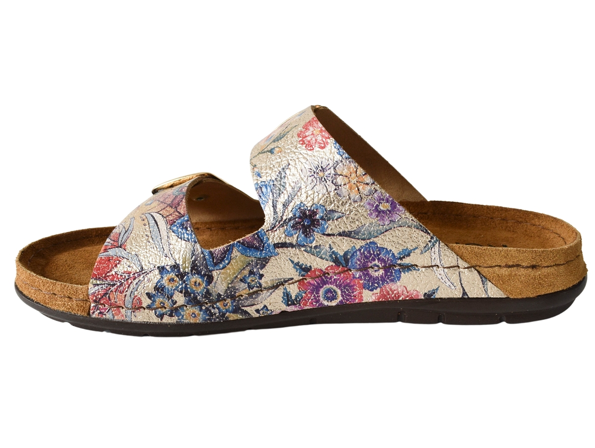 Mules Femme Rohde 5864 Rodigo - Semelle Mémoire De Forme Cuir Confort